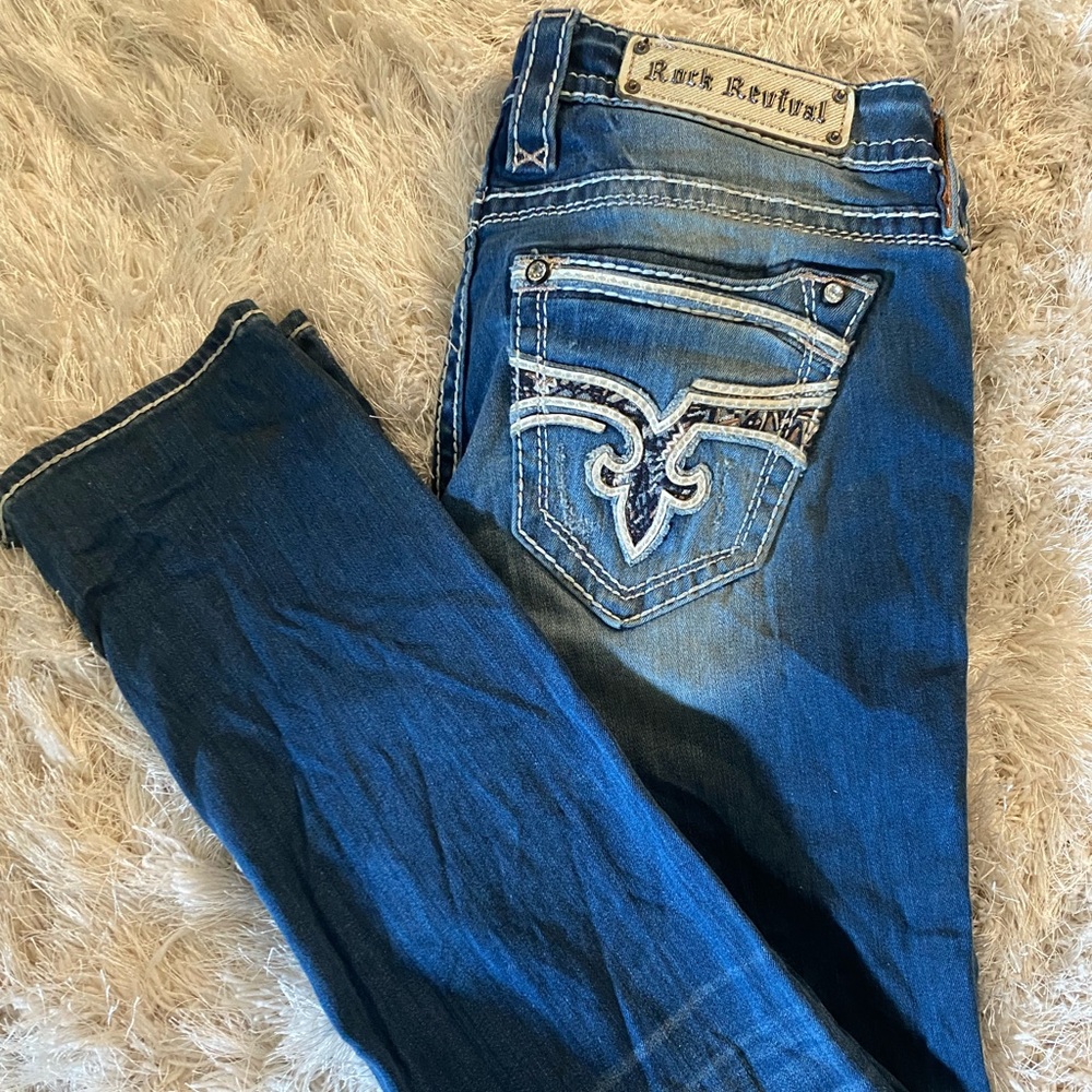 Rock Revival Julieta Skinny Jeans Size 30